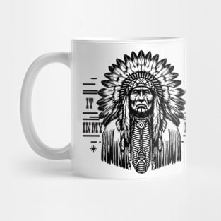 It's In My DNA American Indian T-Shirt Mug